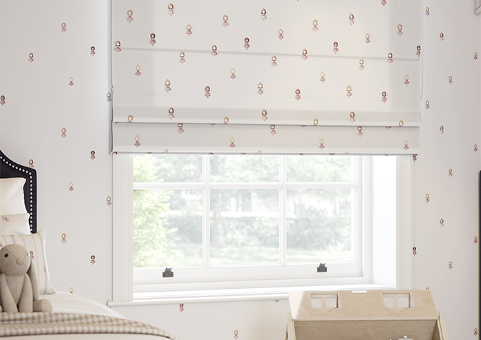 Fairy Cakes, Fairy Friends Wing - Roman Blind - Image 5